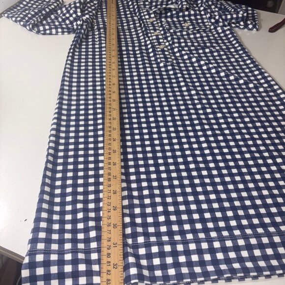 NWOT Southern Tide Nautical Navy Jessica Gingham Performance Collared Dress XS - Picture 11 of 14